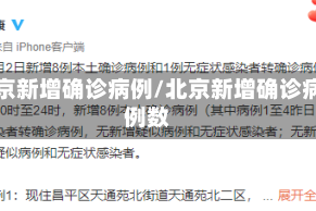 北京新增确诊病例/北京新增确诊病例数