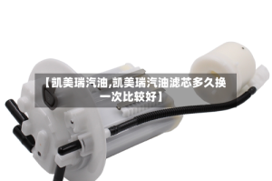 【凯美瑞汽油,凯美瑞汽油滤芯多久换一次比较好】