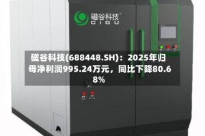 磁谷科技(688448.SH)：2025年归母净利润995.24万元，同比下降80.68%