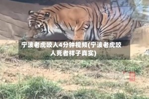 宁波老虎咬人4分钟视频(宁波老虎咬人死者样子真实)