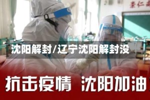 沈阳解封/辽宁沈阳解封没