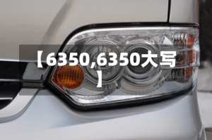 【6350,6350大写】