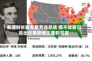 美国财长称无意竞选总统 但不排除日后出任美联储主席的可能
