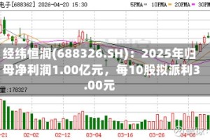 经纬恒润(688326.SH)：2025年归母净利润1.00亿元，每10股拟派利3.00元