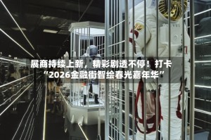 展商持续上新，精彩剧透不停！打卡“2026金融街智绘春光嘉年华”