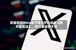 欧盟指控Meta旗下两大平台违反《数字服务法》，对儿童保护不足