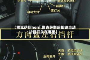 【雷克萨斯horn,雷克萨斯后视镜自动折叠开关在哪里】