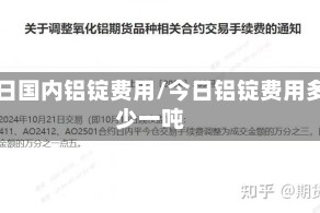 今日国内铝锭费用/今日铝锭费用多少一吨
