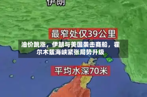 油价跳涨，伊朗与美国袭击商船，霍尔木兹海峡紧张局势升级