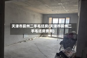 天津市蓟州二手毛坯房(天津市蓟州二手毛坯房费用)