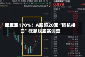 比较多飙涨逾170%！A股超20家“脑机接口”概念股虚实调查