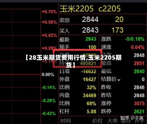 【28玉米期货费用行情,玉米2205期货】-第1张图片
