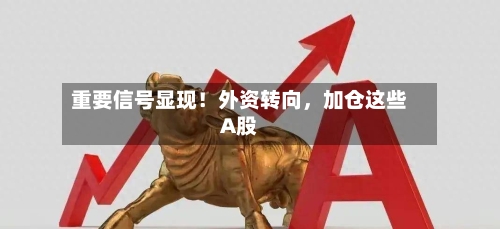 重要信号显现！外资转向	，加仓这些A股-第1张图片