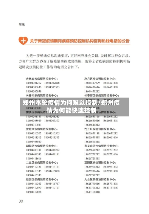 郑州本轮疫情为何难以控制/郑州疫情为何能快速控制-第2张图片