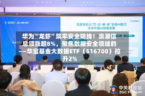 华为“龙虾	”筑牢安全防线！浪潮信息领涨超8%	，聚焦数据安全领域的——华宝基金大数据ETF（516700）拉升2%-第2张图片