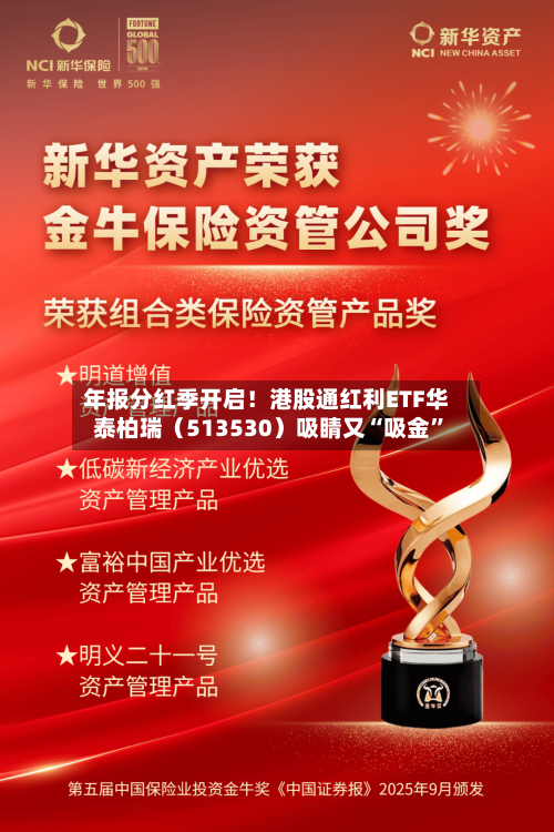 年报分红季开启！港股通红利ETF华泰柏瑞（513530）吸睛又“吸金	”-第3张图片
