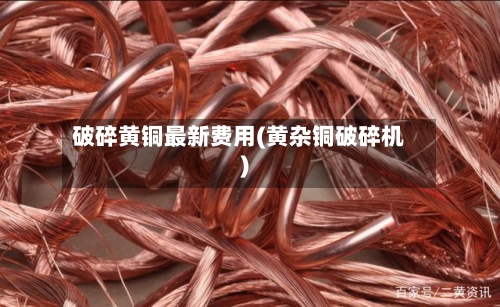 破碎黄铜最新费用(黄杂铜破碎机)-第3张图片