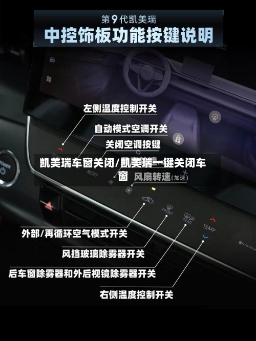 凯美瑞车窗关闭/凯美瑞一键关闭车窗-第2张图片