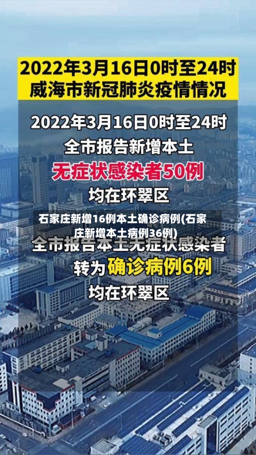 石家庄新增16例本土确诊病例(石家庄新增本土病例36例)-第1张图片