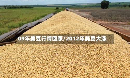 09年美豆行情回顾/2012年美豆大涨-第3张图片
