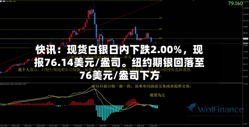 快讯：现货白银日内下跌2.00%，现报76.14美元/盎司。纽约期银回落至76美元/盎司下方-第1张图片