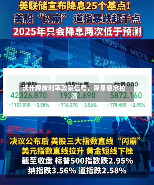 沃什释放利率政策信号，降息悬念拉满-第1张图片