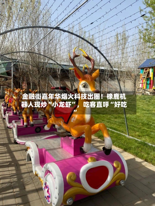 金融街嘉年华烟火科技出圈！橡鹿机器人现炒“小龙虾”，吃客直呼“好吃	”-第1张图片