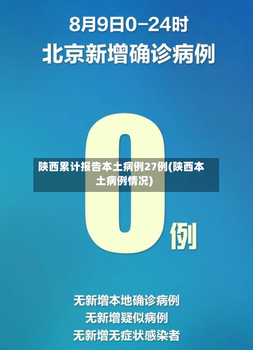 陕西累计报告本土病例27例(陕西本土病例情况)-第1张图片