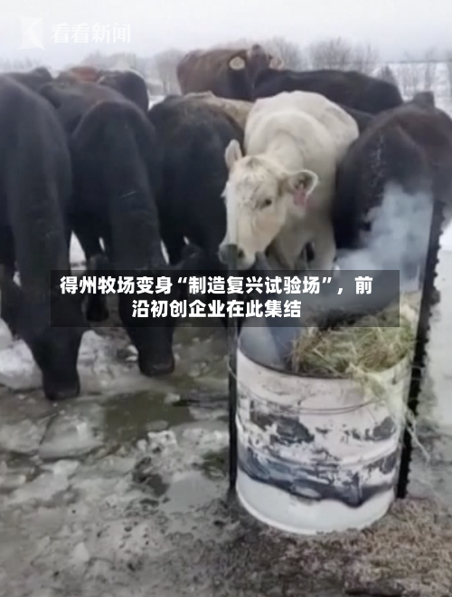 得州牧场变身“制造复兴试验场	”，前沿初创企业在此集结-第1张图片