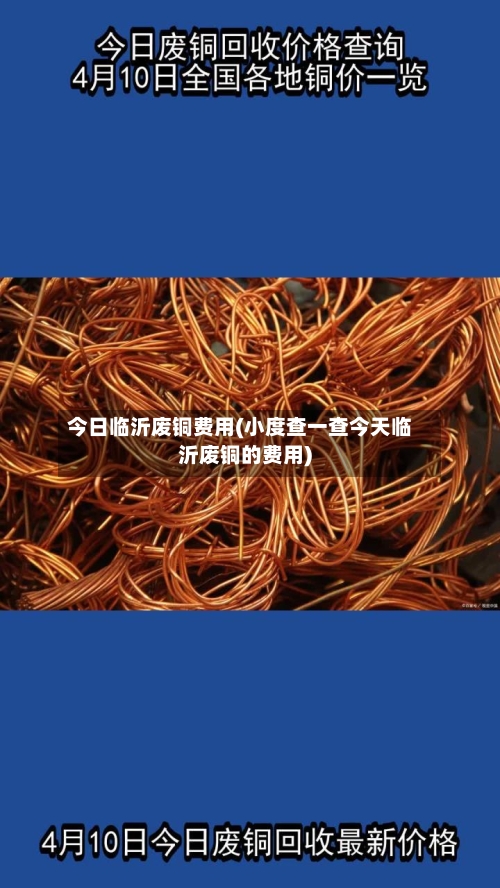 今日临沂废铜费用(小度查一查今天临沂废铜的费用)-第2张图片