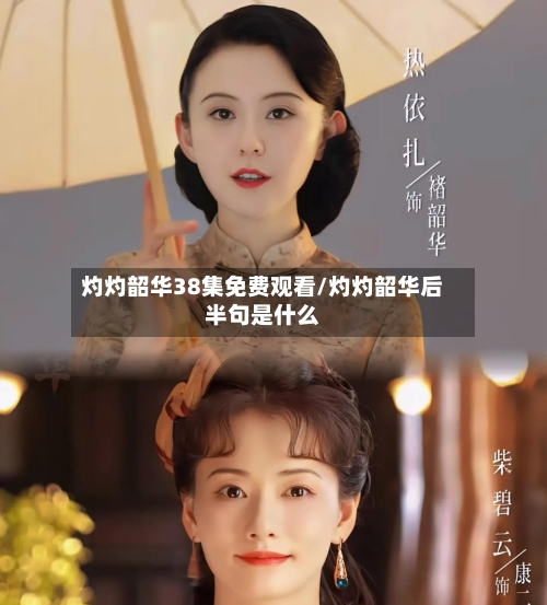 灼灼韶华38集免费观看/灼灼韶华后半句是什么-第1张图片