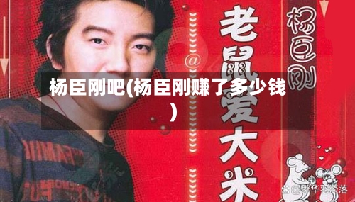 杨臣刚吧(杨臣刚赚了多少钱)-第3张图片