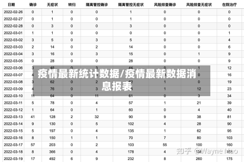 疫情最新统计数据/疫情最新数据消息报表-第2张图片