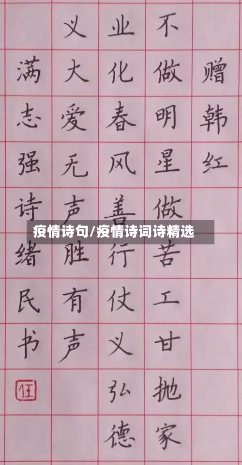 疫情诗句/疫情诗词诗精选-第3张图片