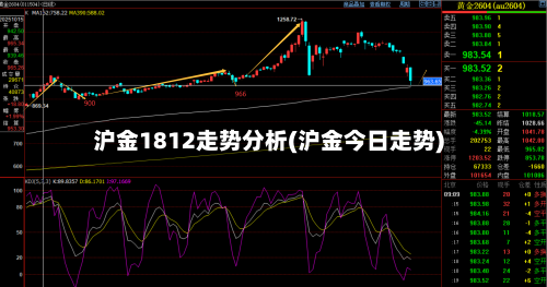 沪金1812走势分析(沪金今日走势)-第3张图片
