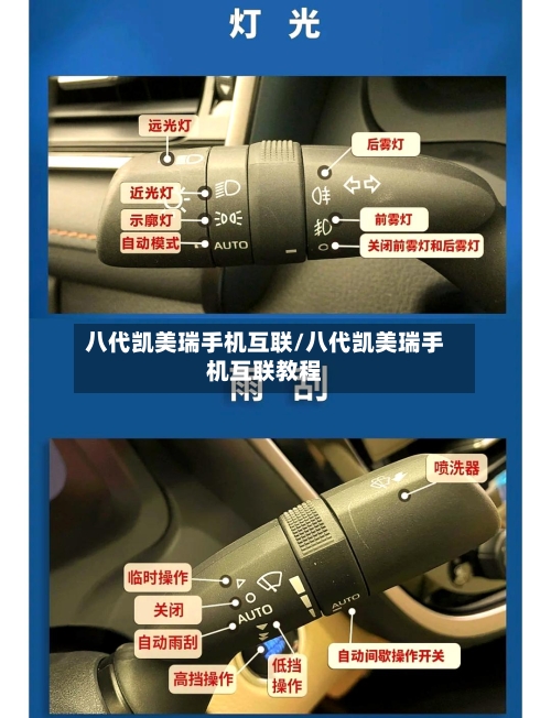 八代凯美瑞手机互联/八代凯美瑞手机互联教程-第1张图片