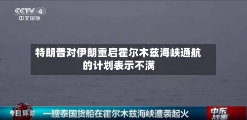 特朗普对伊朗重启霍尔木兹海峡通航的计划表示不满-第1张图片