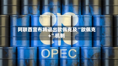 阿联酋宣布将退出欧佩克及“欧佩克+”机制-第2张图片