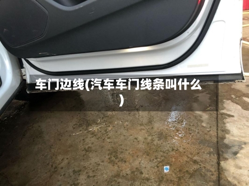 车门边线(汽车车门线条叫什么)-第1张图片