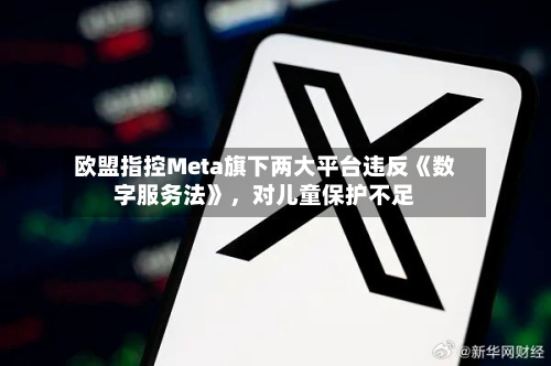 欧盟指控Meta旗下两大平台违反《数字服务法》，对儿童保护不足-第1张图片