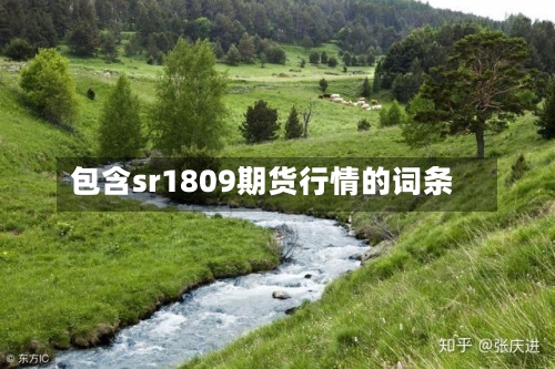 包含sr1809期货行情的词条-第2张图片