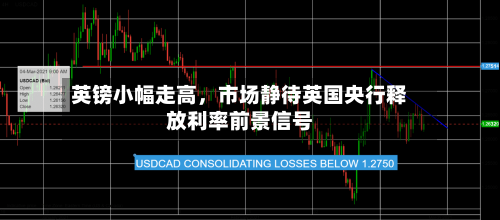 英镑小幅走高	，市场静待英国央行释放利率前景信号-第2张图片