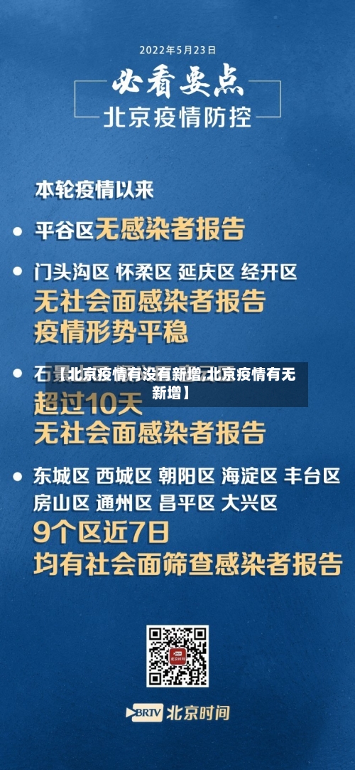【北京疫情有没有新增,北京疫情有无新增】-第3张图片