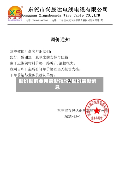铜价铜的费用最新报价/铜价最新消息-第2张图片