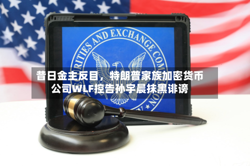 昔日金主反目，特朗普家族加密货币公司WLF控告孙宇晨抹黑诽谤-第3张图片