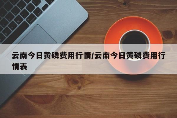 云南今日黄磷费用行情/云南今日黄磷费用行情表